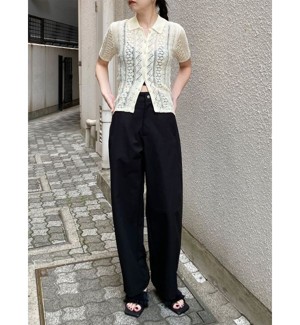 MURUA「ベーシックバレルレッグパンツ」|その他|