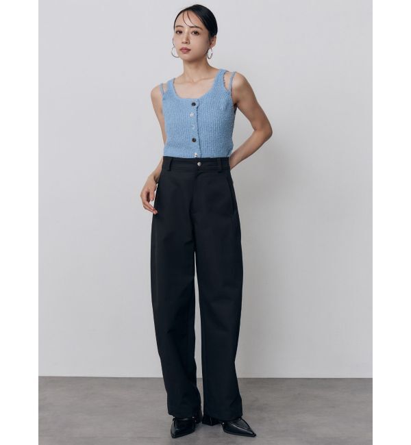 MURUA「ベーシックバレルレッグパンツ」|その他|