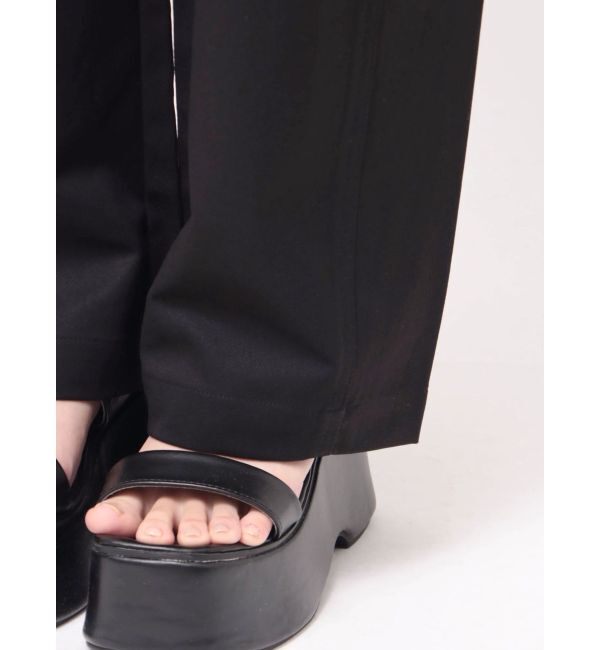 MURUA「ベーシックバレルレッグパンツ」|その他|