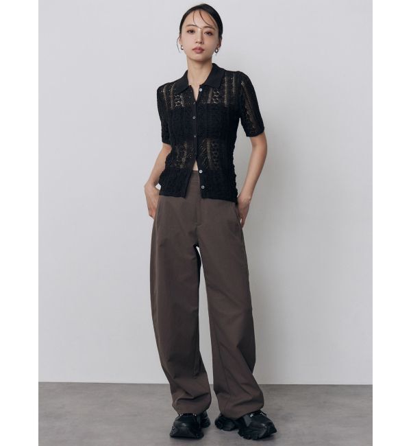 MURUA「ベーシックバレルレッグパンツ」|その他|