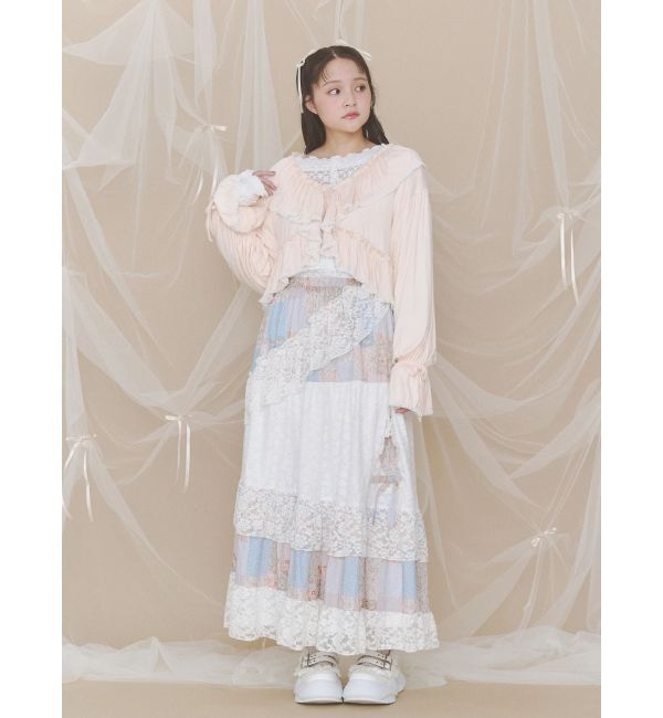 merry jenny「カットレーストップス」|Tシャツ・カットソー|