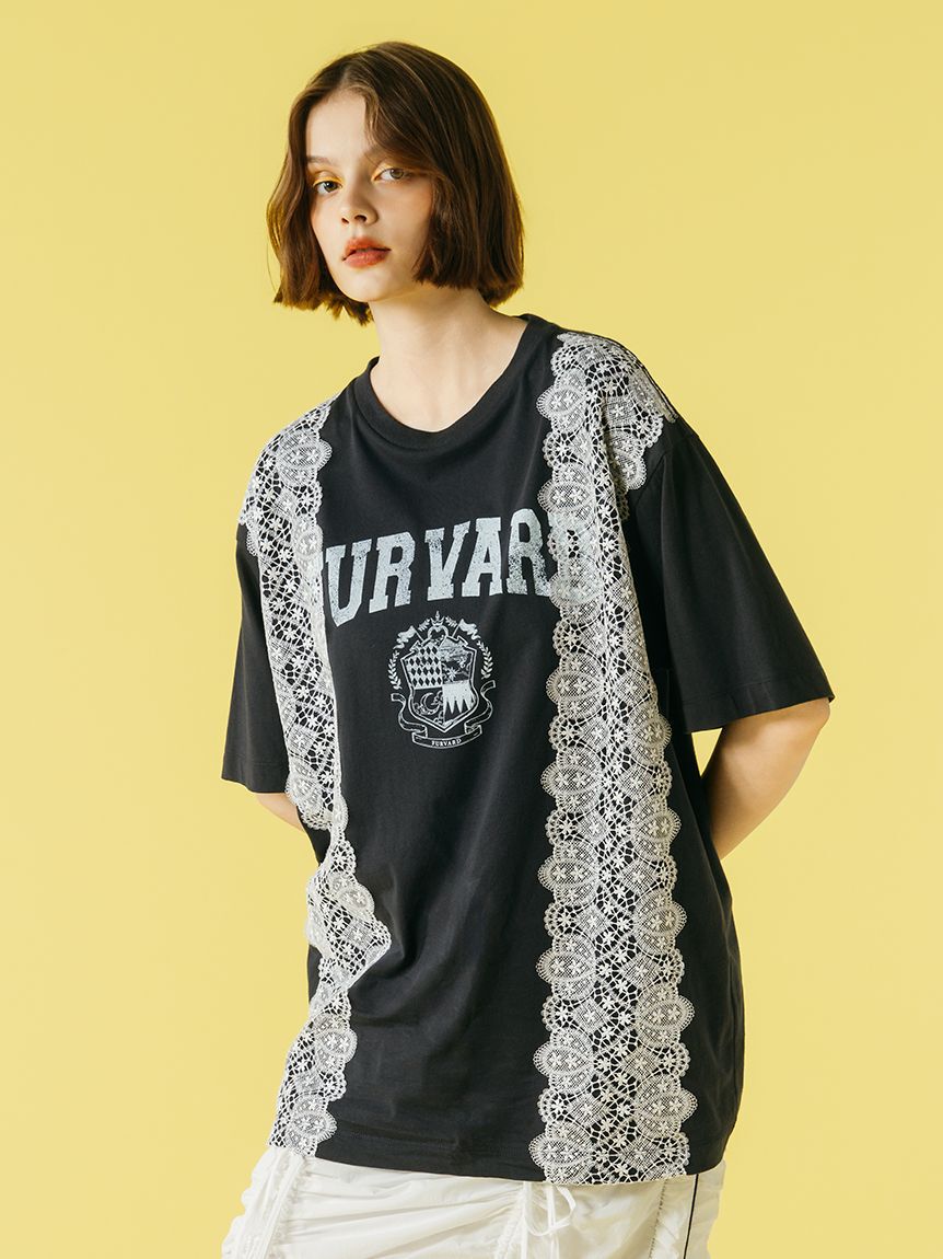 FURFUR「リメイクデザインレースTシャツ」|Tシャツ・カットソー|