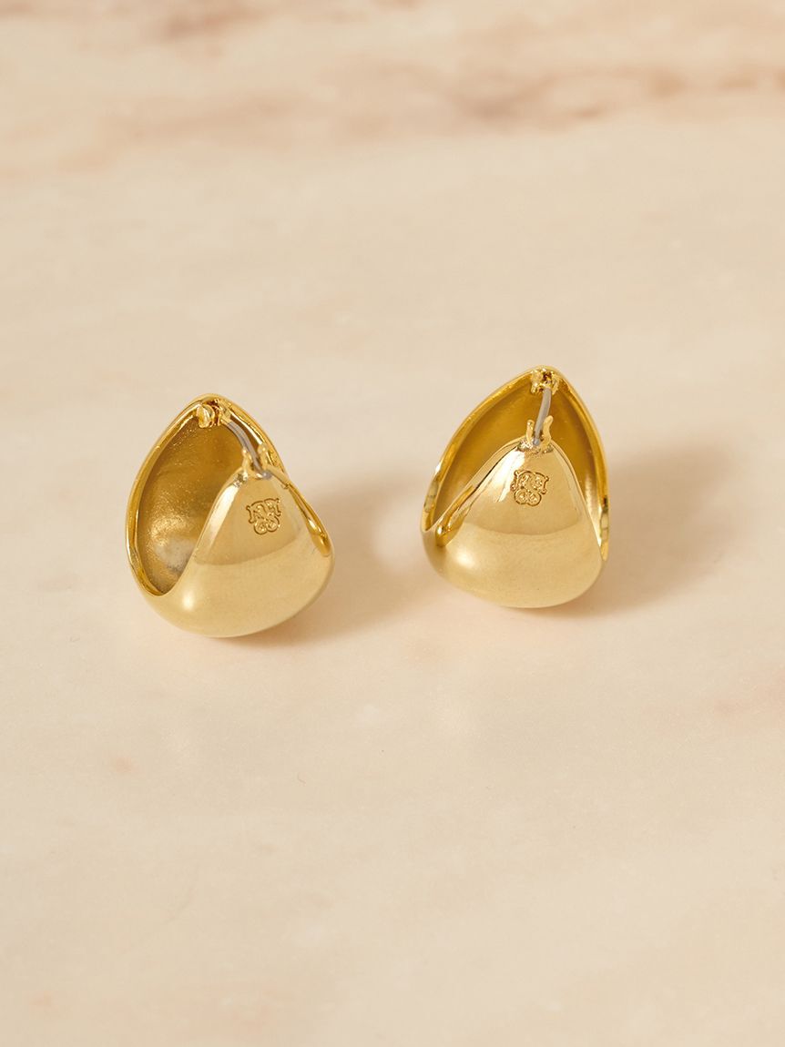 SNIDEL「ドロップフープピアス」|ピアス|GLD