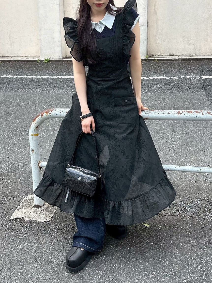 LILY BROWN「【限定カラー】レイヤードニットトップス」|ニット・セーター|