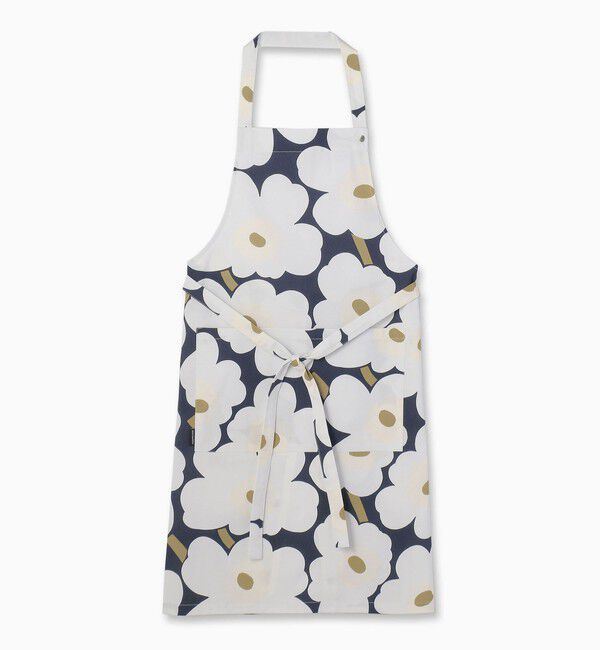 Marimekko「Pieni Unikko エプロン」|その他|ﾀﾞｰｸﾌﾞﾙｰ&times;ﾗｲﾄｸﾞﾚｰ&times;ﾅ