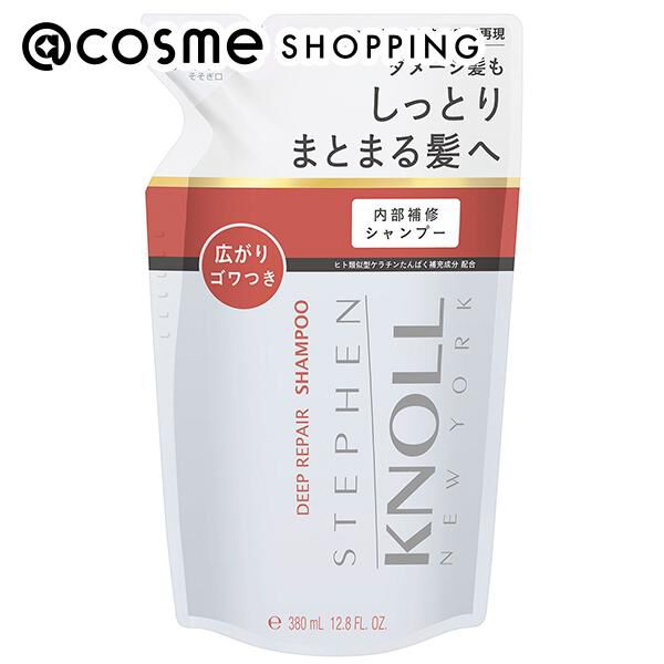  「スティーブンノル ディープ リペア シャンプー 詰め替え用/グリーンフローラルブーケ (380mL)」|シャンプー|その他