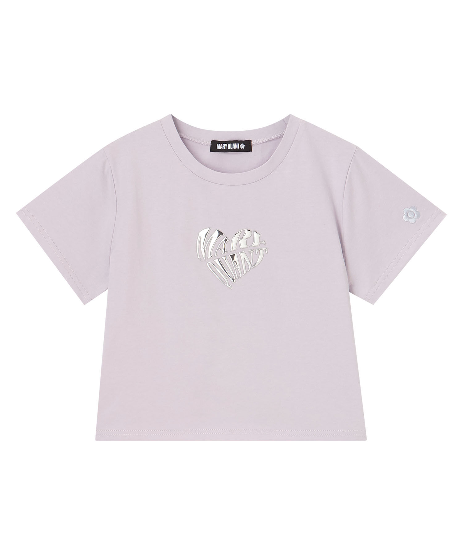 MARY QUANT「メタリックプリント Tシャツ」|Tシャツ・カットソー|