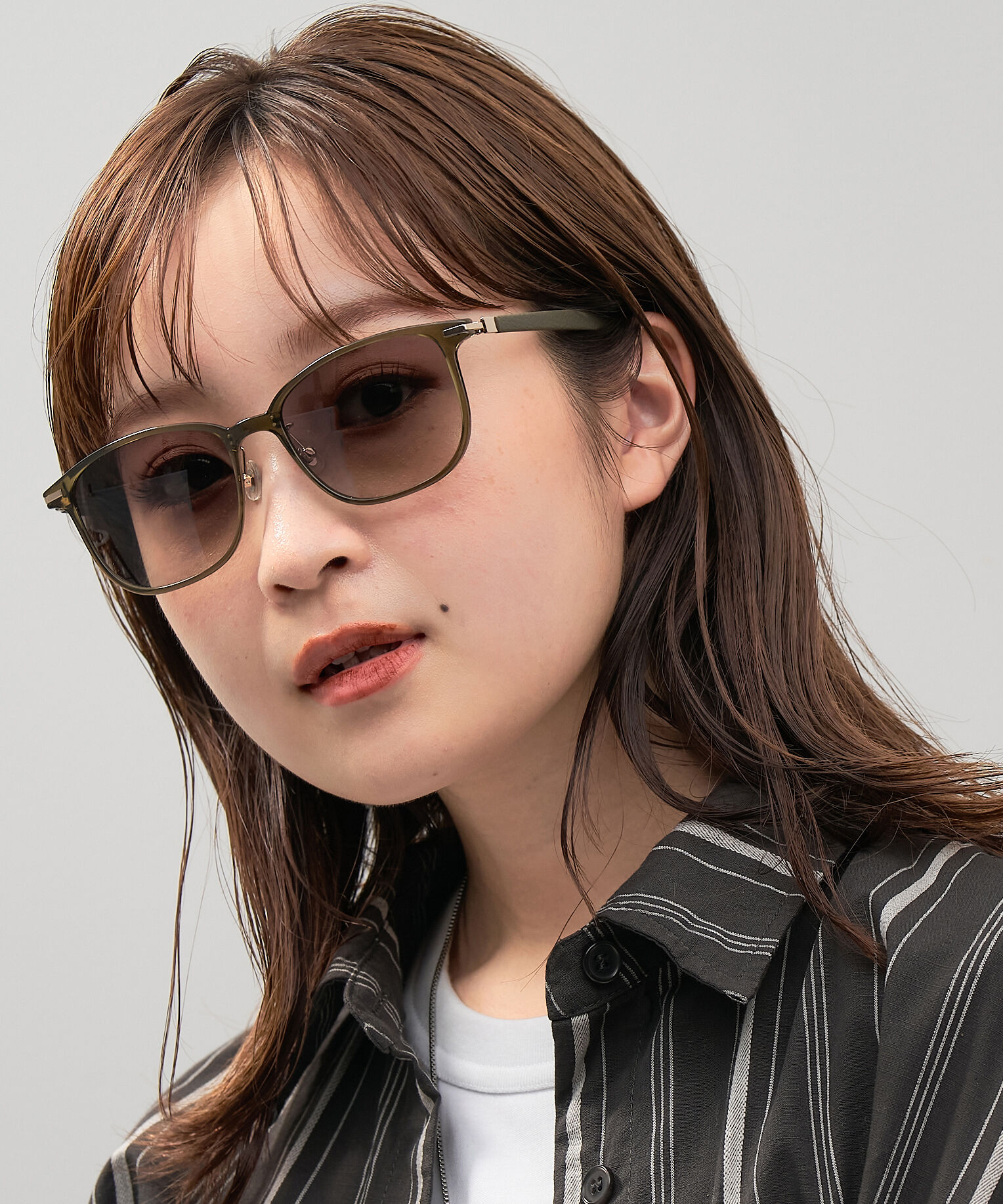  「SUNCUTGlasses/UV100%CUT ウェリントン型 サングラス｜UVカット 紫外線対策 TREND」|サングラス|