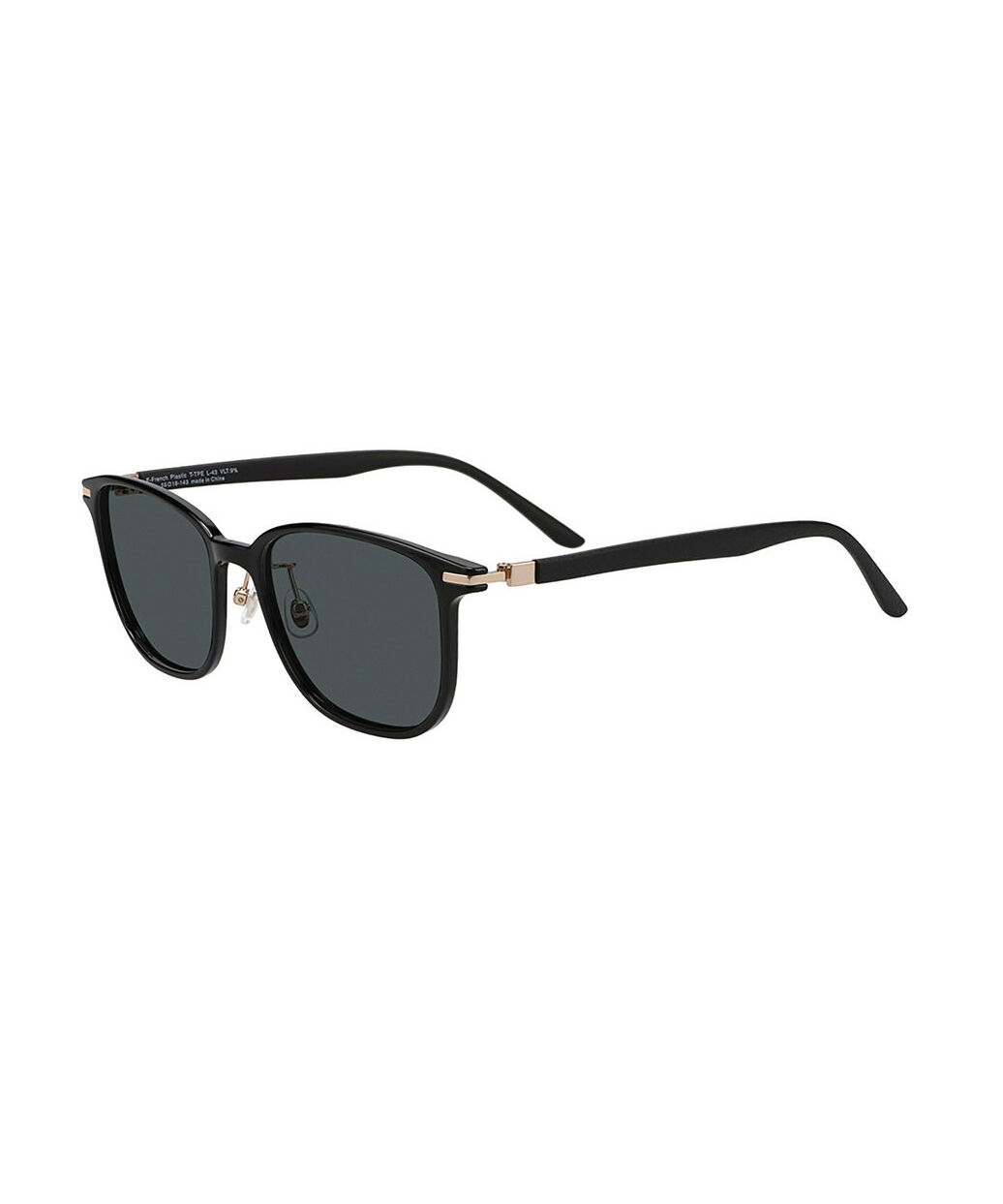  「SUNCUTGlasses/UV100%CUT ウェリントン型 サングラス｜UVカット 紫外線対策 TREND」|サングラス|黒