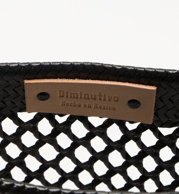 ODETTE E ODILE「＜Diminutivo＞スカシアミメッシュ M」|かごバッグ|
