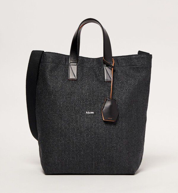 UNITED ARROWS「＜hALON＞ソフトメッシュ エブリデイトートバッグ」|トートバッグ|BLACK