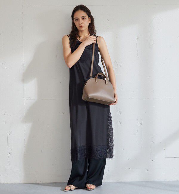 UNITED ARROWS green label relaxing「【WEB限定】2WAY ラウンド ボストンバッグ / ショルダーバッグ」|ショルダー・メッセンジャー|
