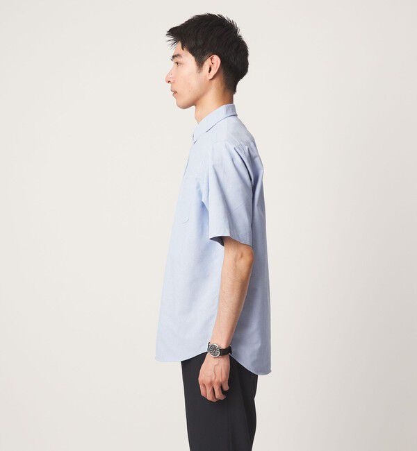 UNITED ARROWS green label relaxing「【WEB限定】JUST fit オックスフォード ボタンダウン 半袖 シャツ」|シャツ・ブラウス|