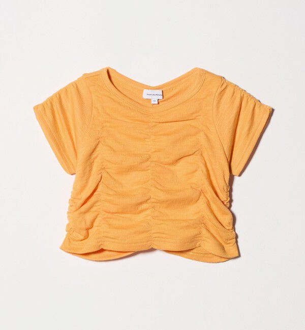 UNITED ARROWS green label relaxing「【WEB限定】シャーリング Tシャツ / キッズ 100cm-160cm」|Tシャツ・カットソー|