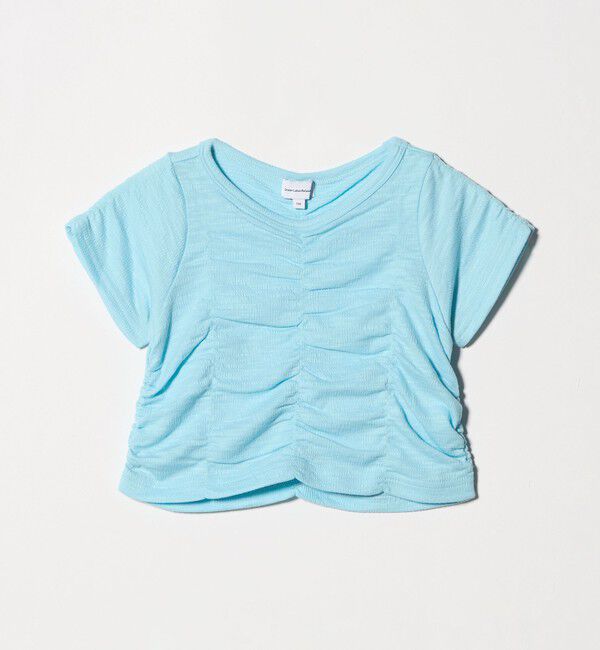 UNITED ARROWS green label relaxing「【WEB限定】シャーリング Tシャツ / キッズ 100cm-160cm」|Tシャツ・カットソー|