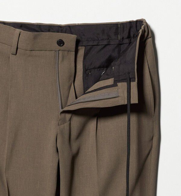 UNITED ARROWS green label relaxing「A+ air メッシュ スタンダード 1プリーツ スラックス -ストレッチ・吸水速乾-」|スラックス|