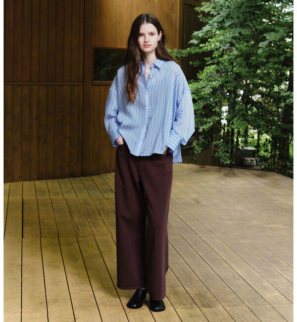 UNITED ARROWS green label relaxing「［size SHORT/TALLあり］ワイド デニム パンツ」|デニム|