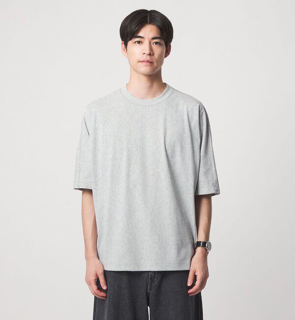UNITED ARROWS green label relaxing「トリコット ドルマンスリーブ 半袖 Tシャツ カットソー -UVカット・吸水速乾-」|Tシャツ・カットソー|