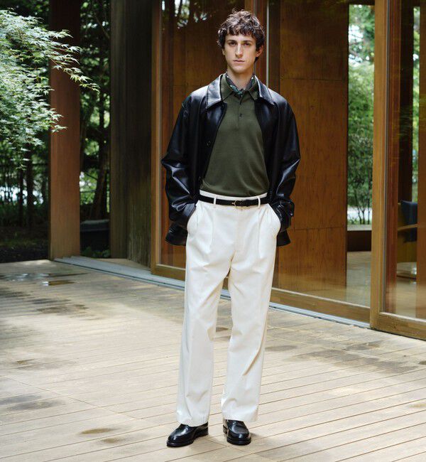UNITED ARROWS green label relaxing「ラムレザー カバーオール」|その他|