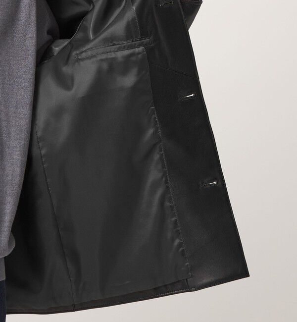UNITED ARROWS green label relaxing「ラムレザー カバーオール」|その他|