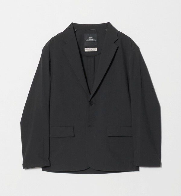 BEAUTY&YOUTH UNITED ARROWS「360&deg;MASTER イーズ コンフォート 2B ジャケット セットアップ対応 撥水 ストレッチ ウォッシャブル」|テーラードジャケット|