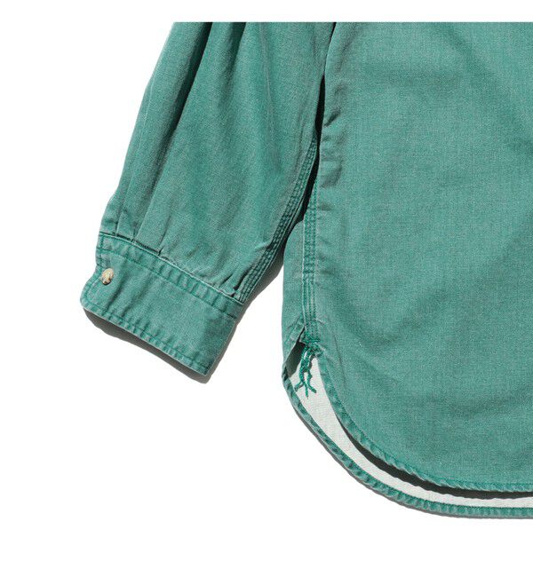 BEAMS PLUS「WORK Light Denim Pigment Coating」|シャツ・ブラウス|