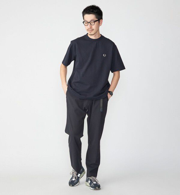 SHIPS「【SHIPS別注】FRED PERRY: SOLOTEX(R) 鹿の子 ワンポイント ロゴ Tシャツ24SS」|Tシャツ・カットソー|