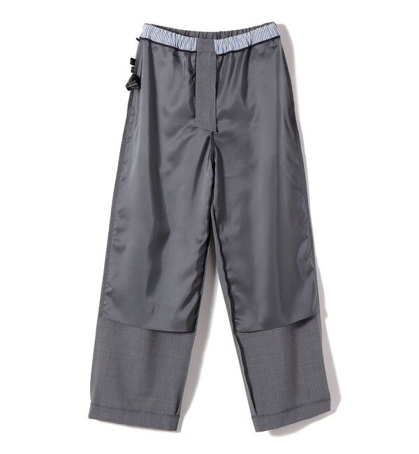 SHIPS for women「SHIPS Primary Navy Label:〈手洗い可能〉サマー ウール イージー パンツ」|その他|