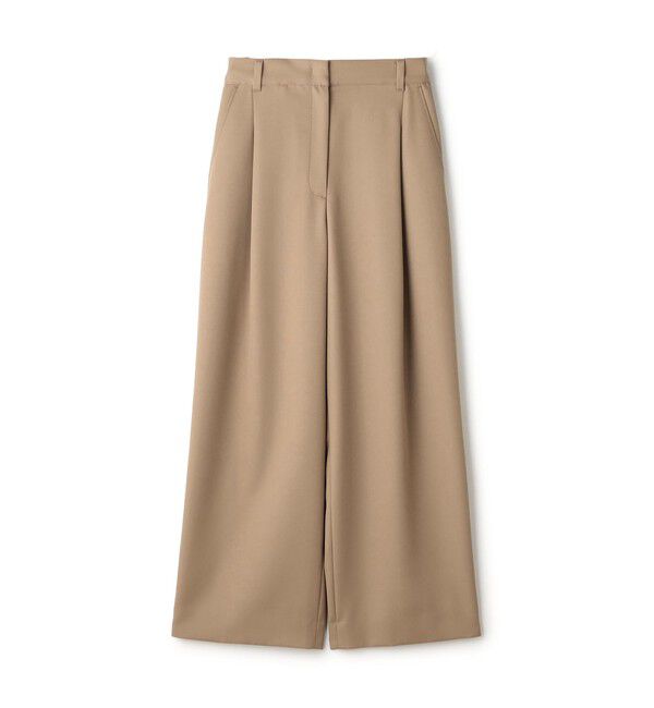 Ballsey「【WEB先行予約】ポロワーズギャバジン 1タックストレートパンツ」|その他|43 ベージュ