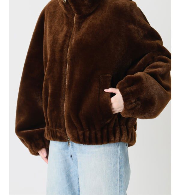Plage「《予約》Vegancode / ヴィ―ガンコード 別注 ECOFUR BOMBER ジャケット」|その他|