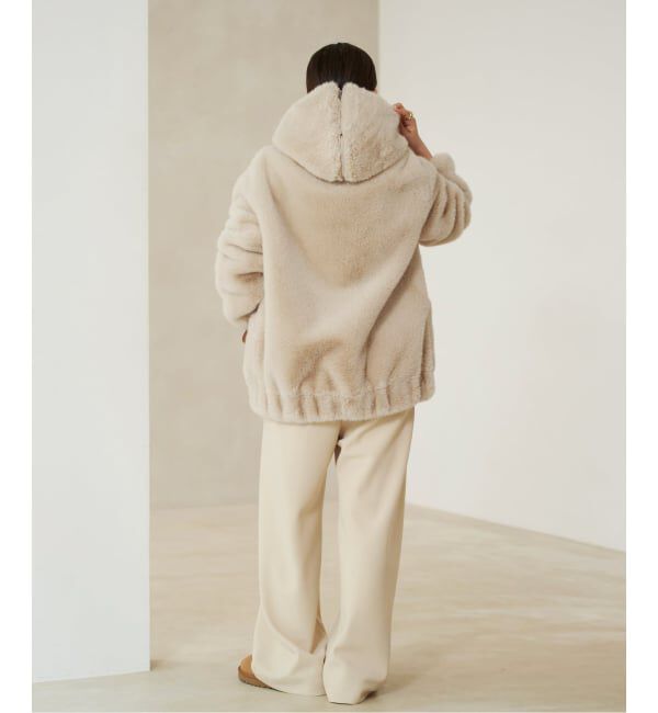 Plage「《WEB限定追加予約》Vegancode / ヴィ―ガンコード FAUX FUR ブルゾン」|その他|