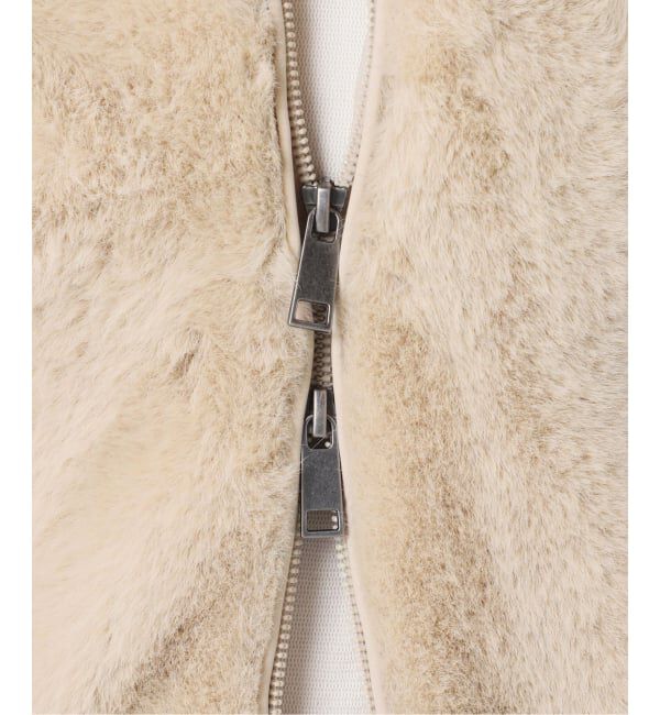 Plage「《WEB限定追加予約》Vegancode / ヴィ―ガンコード FAUX FUR ブルゾン」|その他|