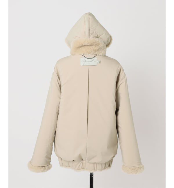 Plage「《WEB限定追加予約》Vegancode / ヴィ―ガンコード FAUX FUR ブルゾン」|その他|