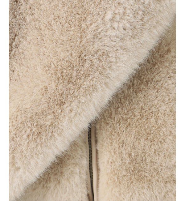 Plage「《WEB限定追加予約》Vegancode / ヴィ―ガンコード FAUX FUR ブルゾン」|その他|