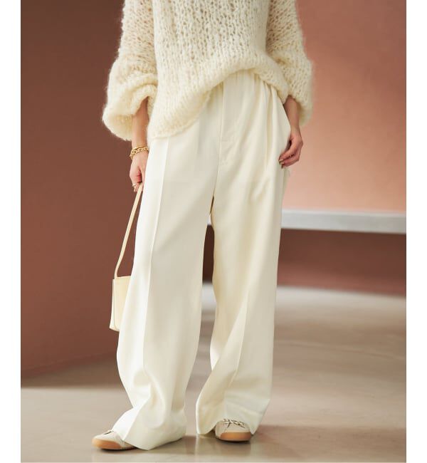 Plage「《予約》useful trouser パンツ」|スラックス|
