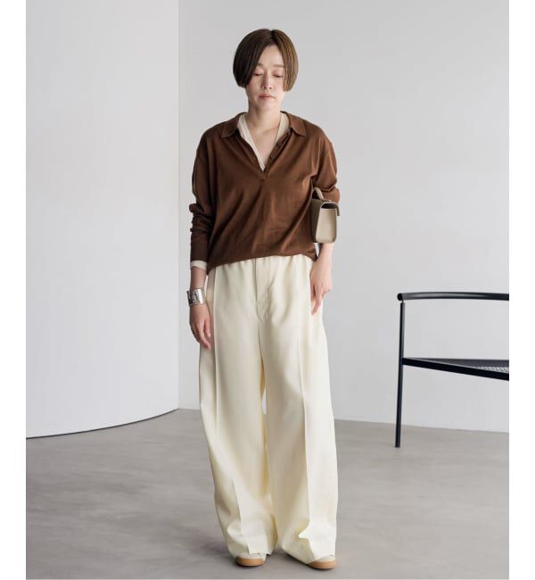 Plage「《予約》useful trouser パンツ」|スラックス|