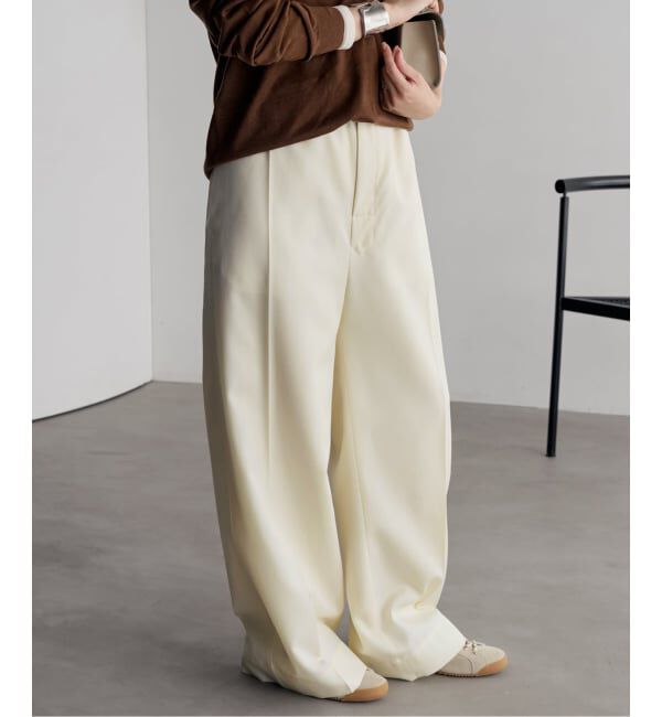 Plage「《予約》useful trouser パンツ」|スラックス|