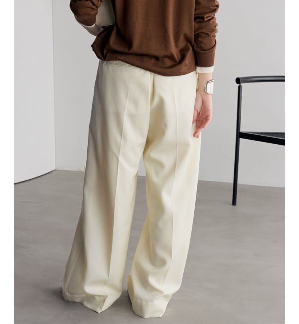 Plage「《予約》useful trouser パンツ」|スラックス|
