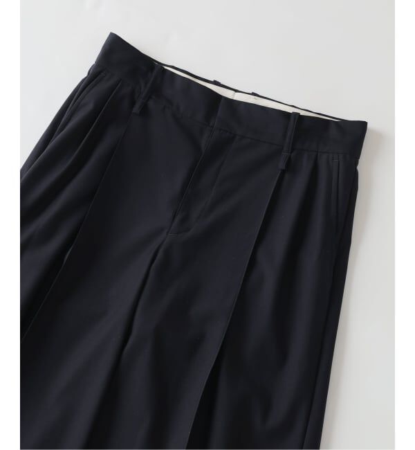 EDIFICE「《予約》Hedie.+Double-Pleated Trousers」|スラックス|