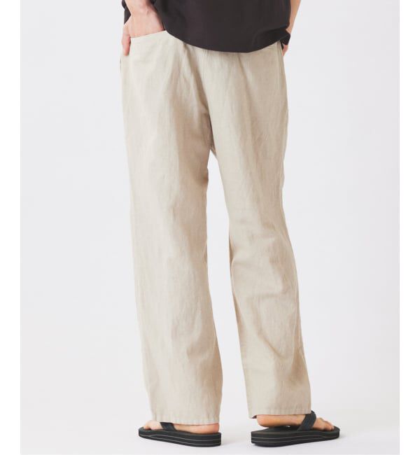 JOURNAL STANDARD relume「European Flax / ヨーロピアンフラックス ガーメントダイ リネン イージーパンツ」|その他|