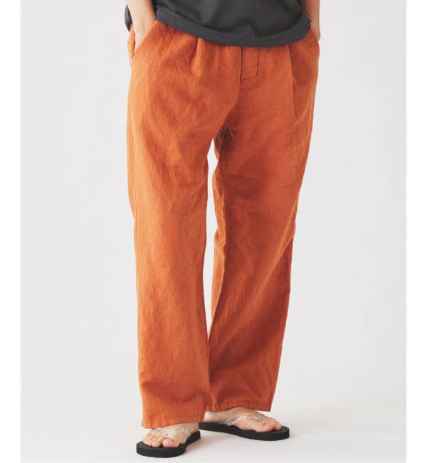 JOURNAL STANDARD relume「European Flax / ヨーロピアンフラックス ガーメントダイ リネン イージーパンツ」|その他|