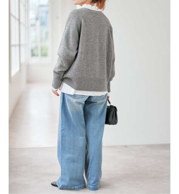 Spick and Span「《WEB限定 / 追加予約》レースフリルブラウス」|シャツ・ブラウス|