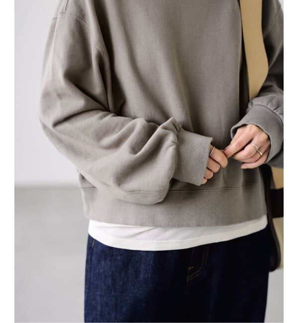 FRAMeWORK「≪予約≫コクーンスリーブSWEAT」|スウェット・ジャージ|
