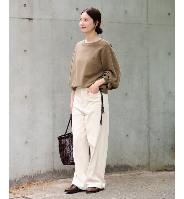 FRAMeWORK「≪予約≫コクーンスリーブSWEAT」|スウェット・ジャージ|