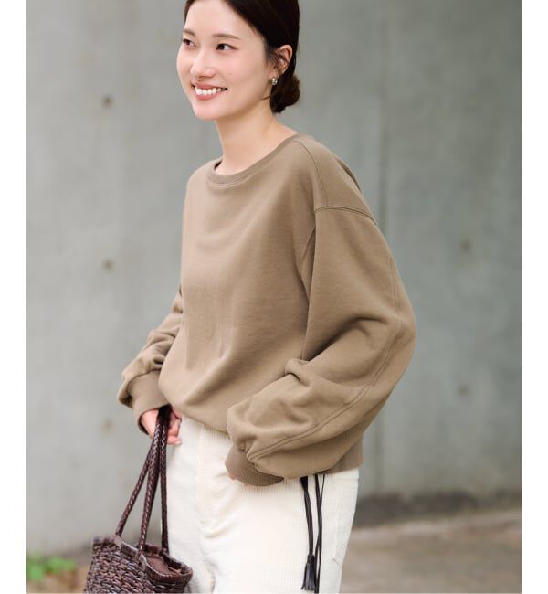 FRAMeWORK「≪予約≫コクーンスリーブSWEAT」|スウェット・ジャージ|