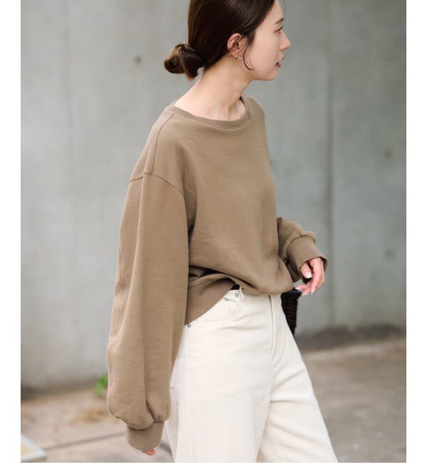 FRAMeWORK「≪予約≫コクーンスリーブSWEAT」|スウェット・ジャージ|