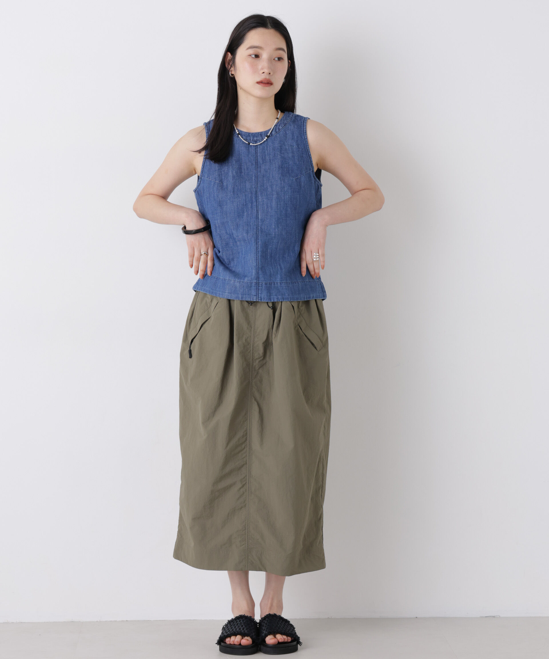 NANO universe「Healthy DENIM/Breezy Coconuts(セットアップ可)」|シャツ・ブラウス|