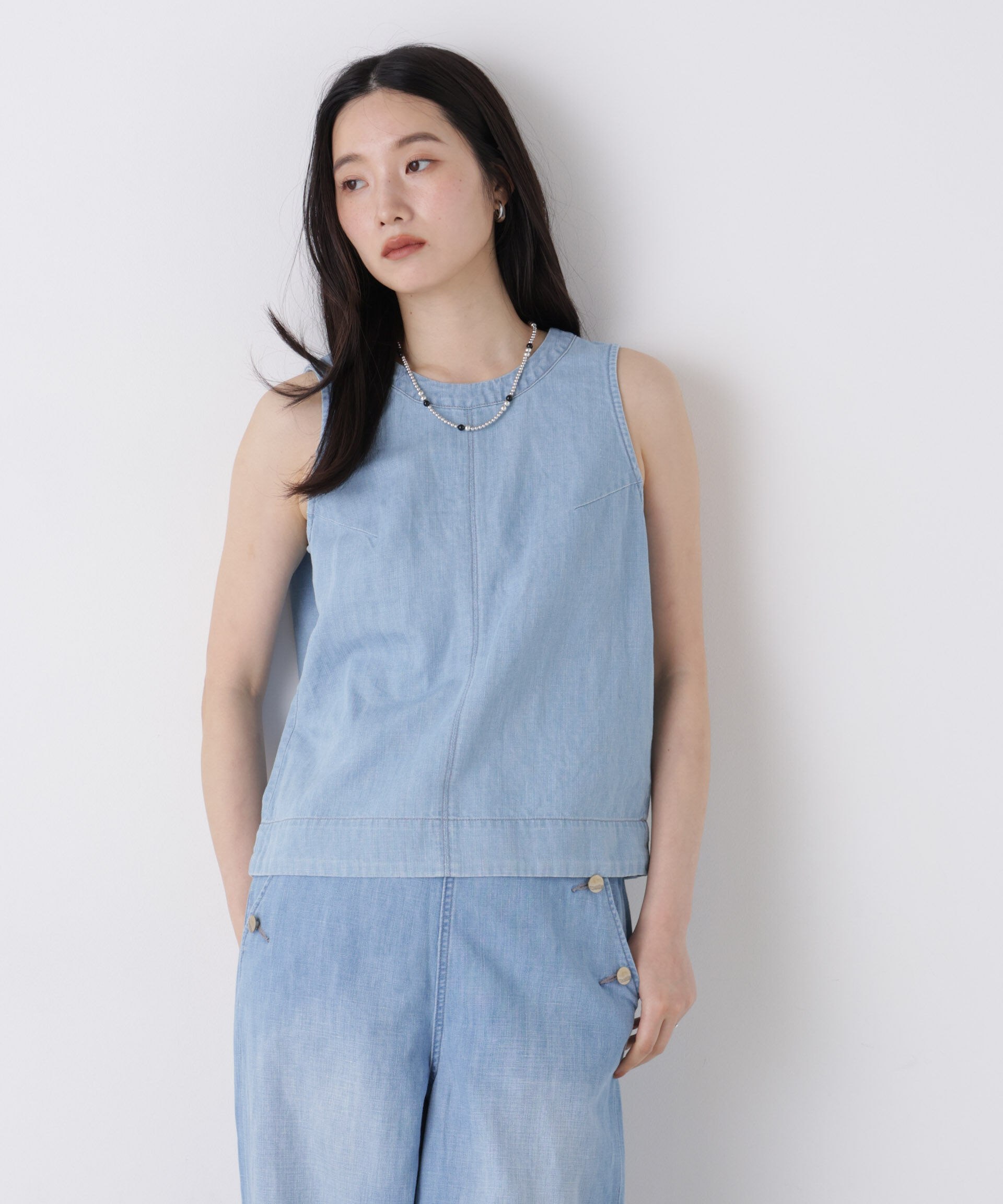 NANO universe「Healthy DENIM/Breezy Coconuts(セットアップ可)」|シャツ・ブラウス|
