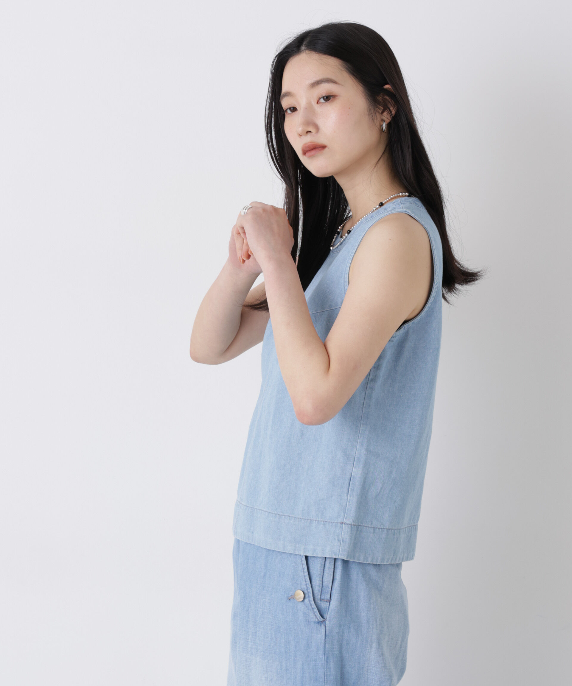 NANO universe「Healthy DENIM/Breezy Coconuts(セットアップ可)」|シャツ・ブラウス|