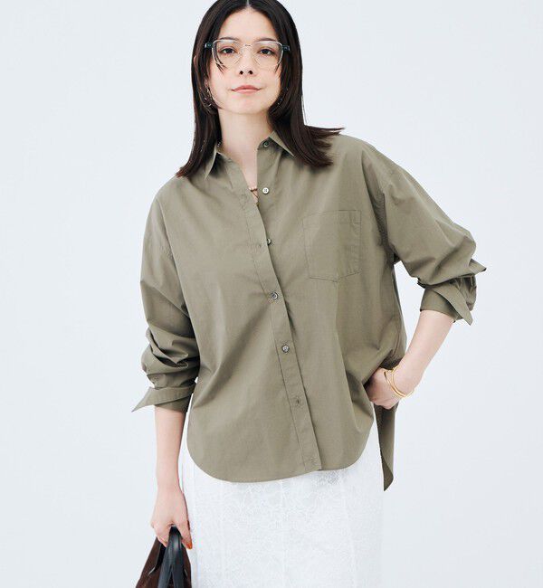 NOLLEY'S sophi「ウォッシャブルタイプライター2WAYシャツ」|シャツ・ブラウス|